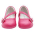 Fuchsia Bow Mary Jane Style Strap Shoes Toddler 5-Little Girls 2 - SophiasStyle.com